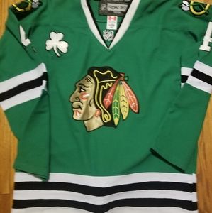 Blackhawks St. Patrick day jersey